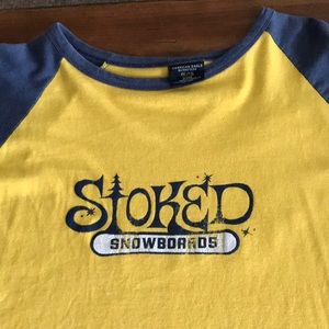 American Eagle men’s long sleeve graphic tee. xxl